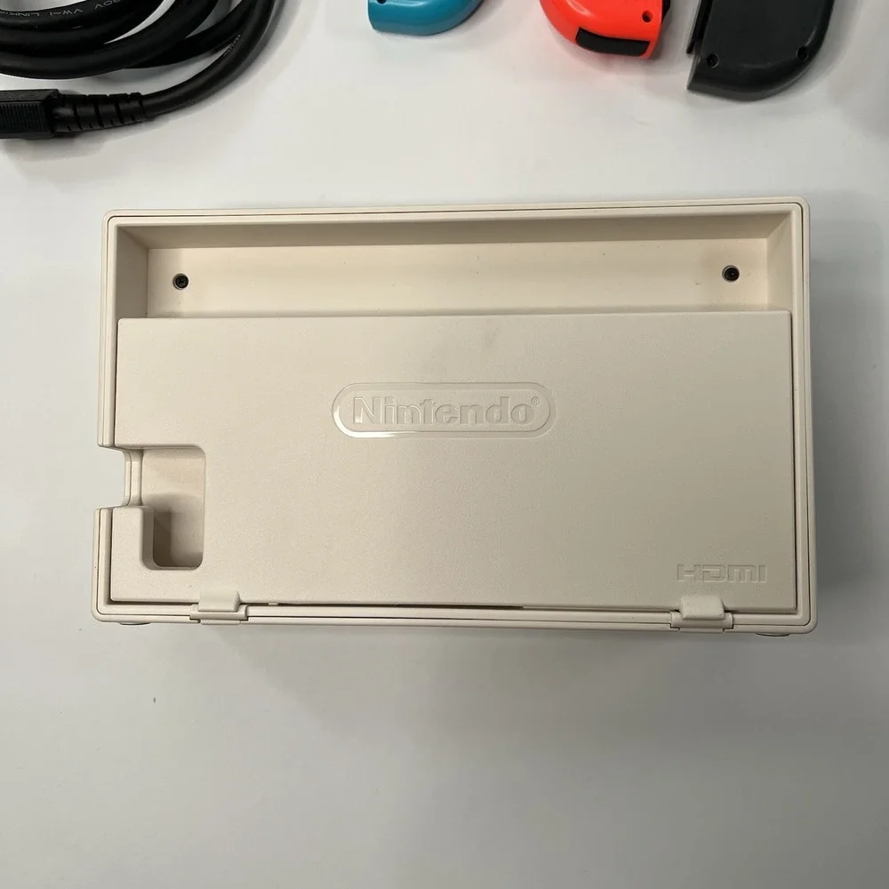 Nintendo Switch 1st Gen Joy-con Blue Red Gray Animal Crossing Dock Tested Lot